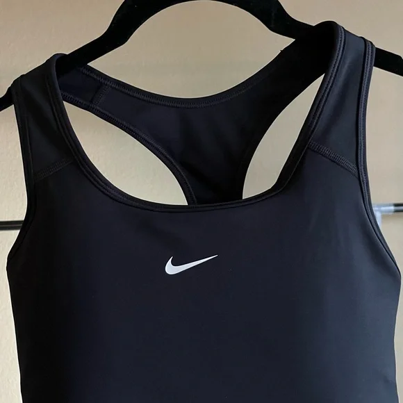 Nike Black Dri-FIT Sports Bra NWT - Picture 2 of 6